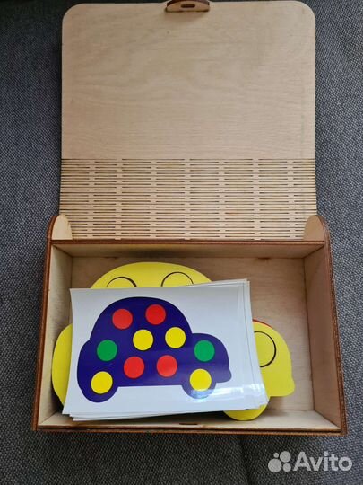 Развивающая игра деревянная мозаика