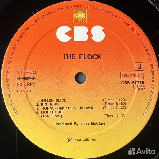 The Flock – The Flock 2LP (Голландия)