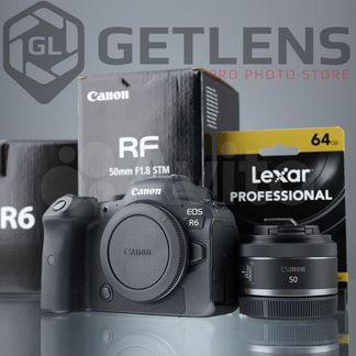 Canon EOS R6 + Canon RF 50mm f/1.8 + Lexar 64GB