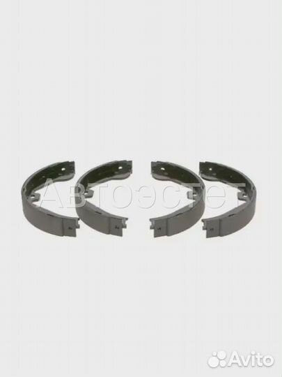 Тормозные колодки барабанные задний мост 0 986 487 705