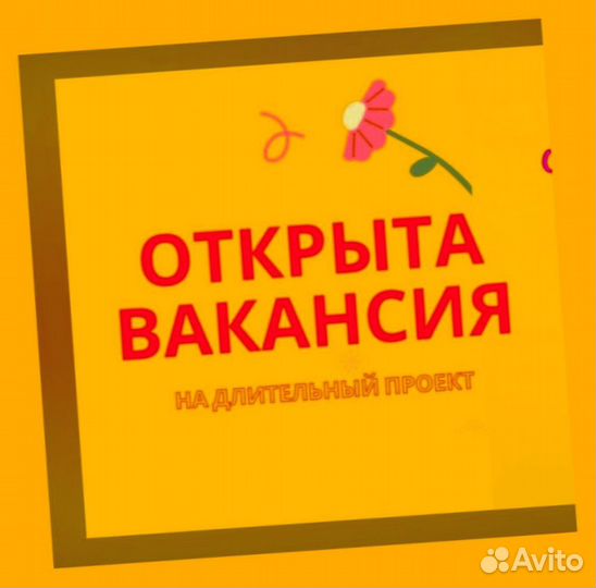 Навесчик вахтой Жилье /еда Еженед.выплаты /Отл.Условия