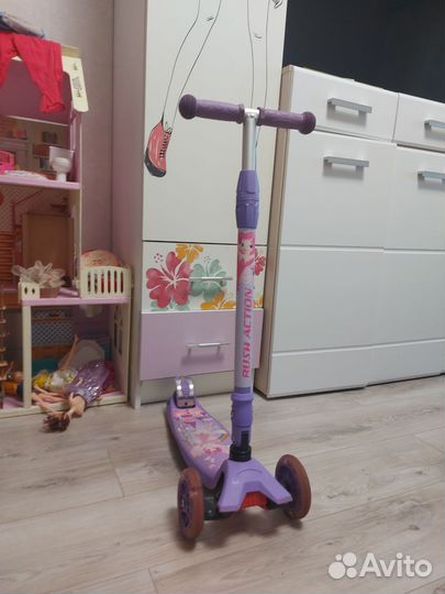 Самокат 3-х колесный