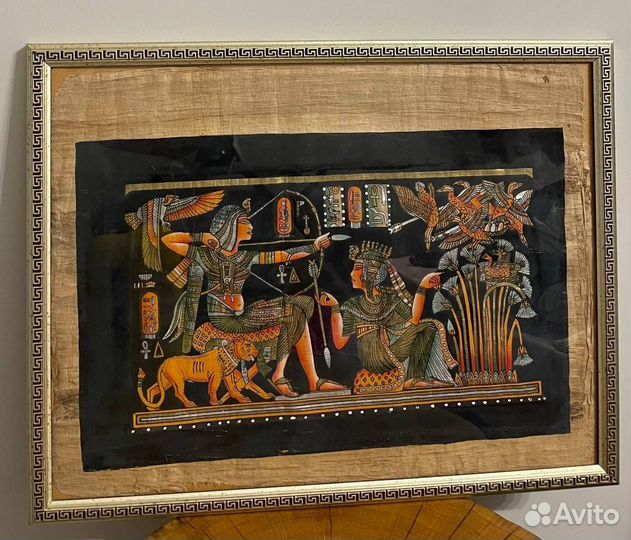 Картина на папирусе