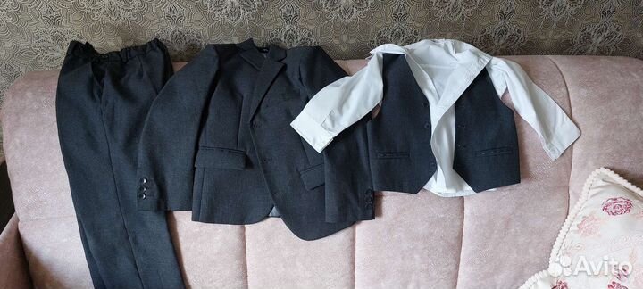 Школьная форма серая