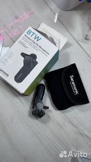 Петличный микрофон saramonic BTW