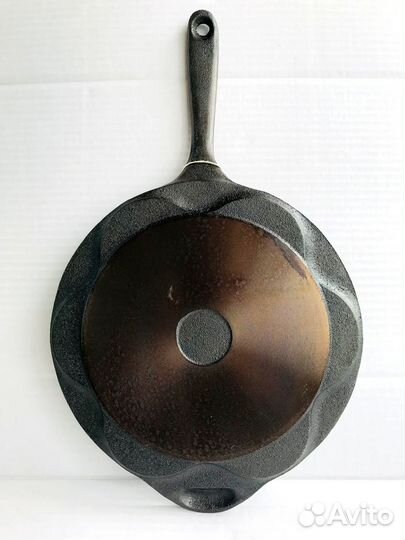 Чугунная порционная сковорода для блинов Швеция