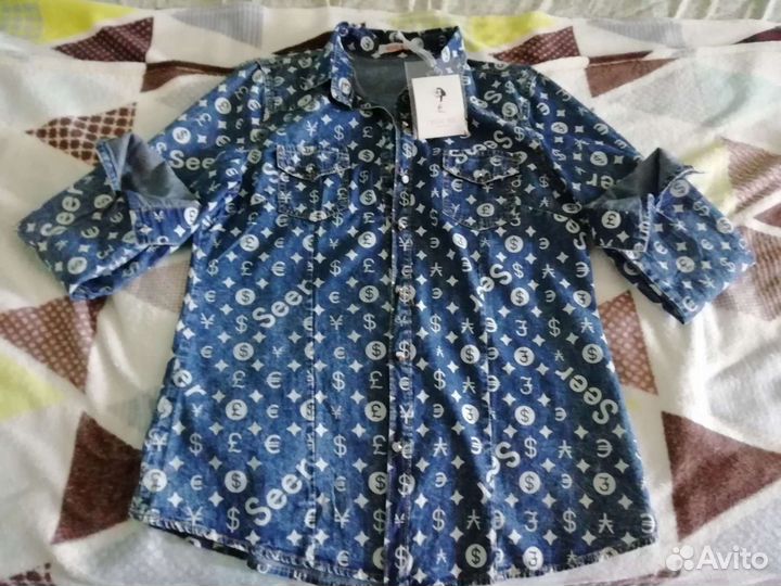 Рубашка жён раз.48-50