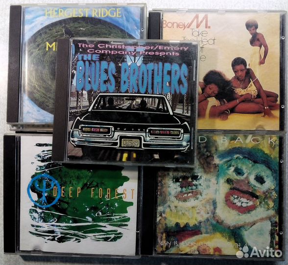 CD диски с зарубежной музыкой