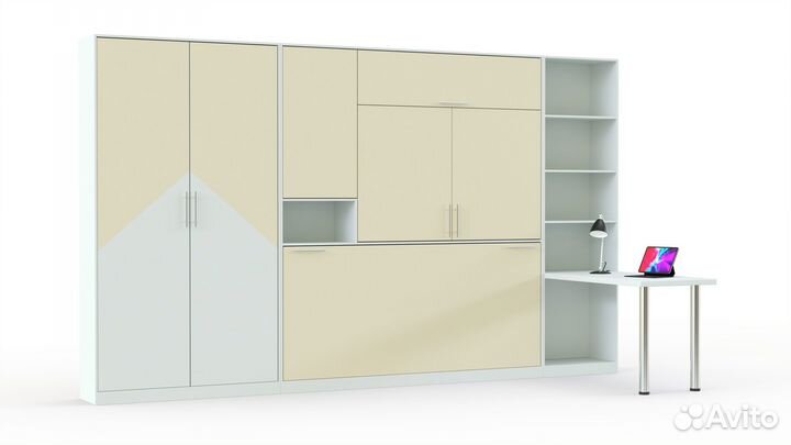 Шкаф кровать трансформер со столом