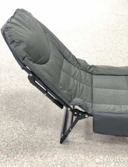 Раскладушка туристическая с матрасом