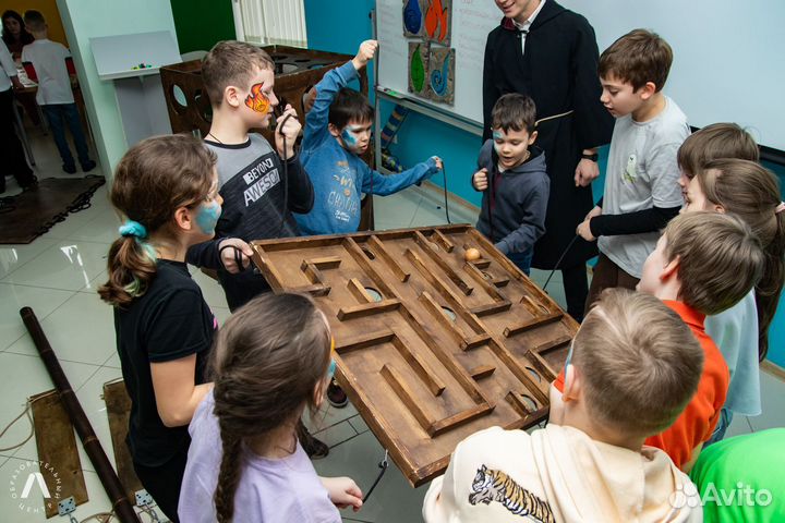 Деревянный лабиринт