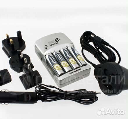Зарядное устройство Ansmann maxE Speed-Set+ 4 ак