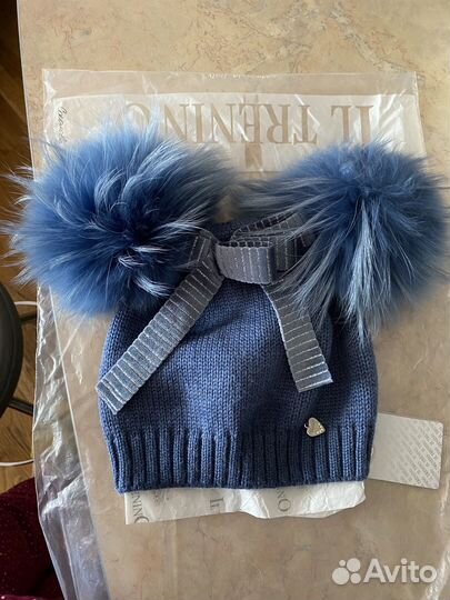 Шапка Il trenino р. J 3 (8-16 лет), новая