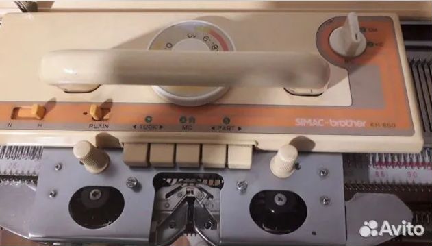 Вязальная машина simac-brother kh860. Япония