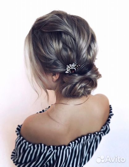 Вечерние причёски и макияж