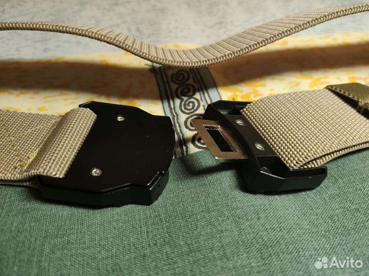 Тактический ремень с застёжкой эластичный