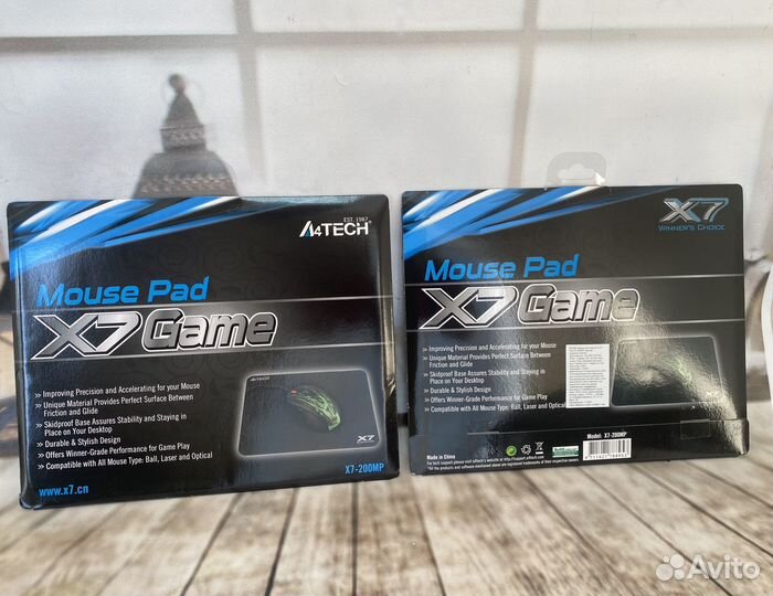 Игровые коврики для мышки. A4tech X7. Новые