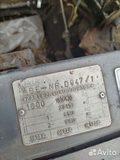 Alfa romeo 75 на запчасти