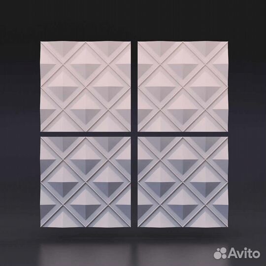 Гипсовая 3D панель 