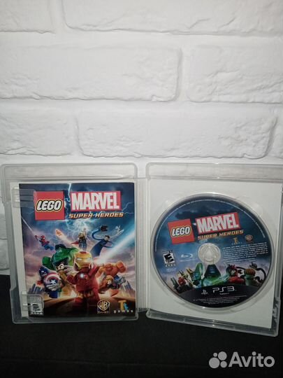 Игра на ps3 lego Marvel super heroes