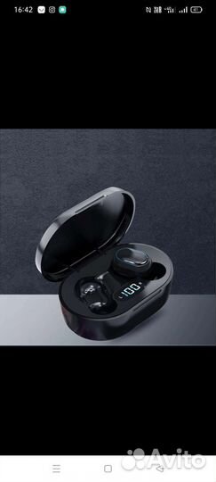 Стерео наушники беспроводные tws Bluetooth 5,1