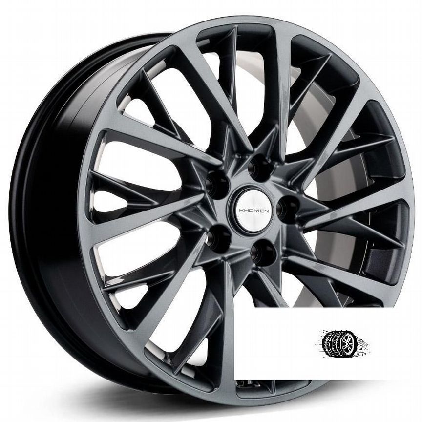 Литые диски Khomen Wheels 7.5×R18 5×108