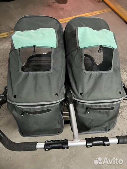 Коляска для двойни bumbleride indie twin