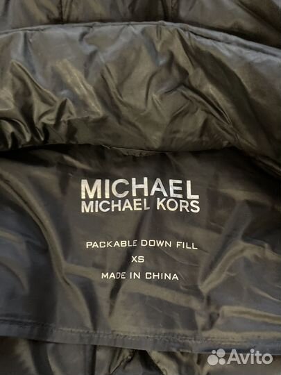 Пуховик женский michael kors (оригинал)