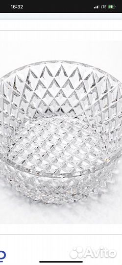 Хрустальная ваза