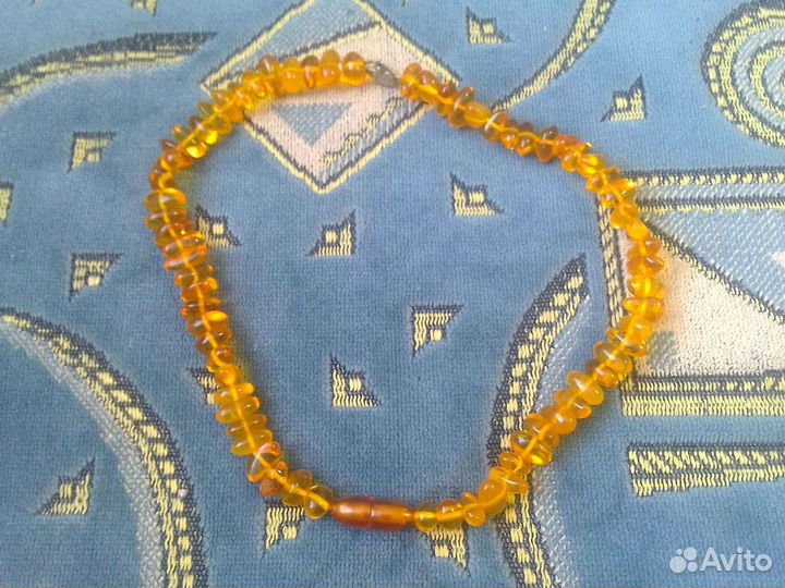 Янтарные бусы СССР