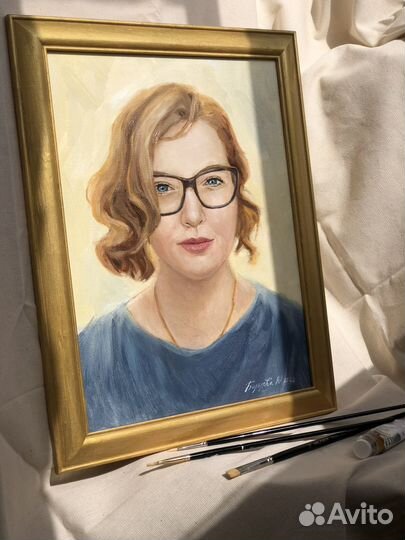 Картина маслом портрет на заказ
