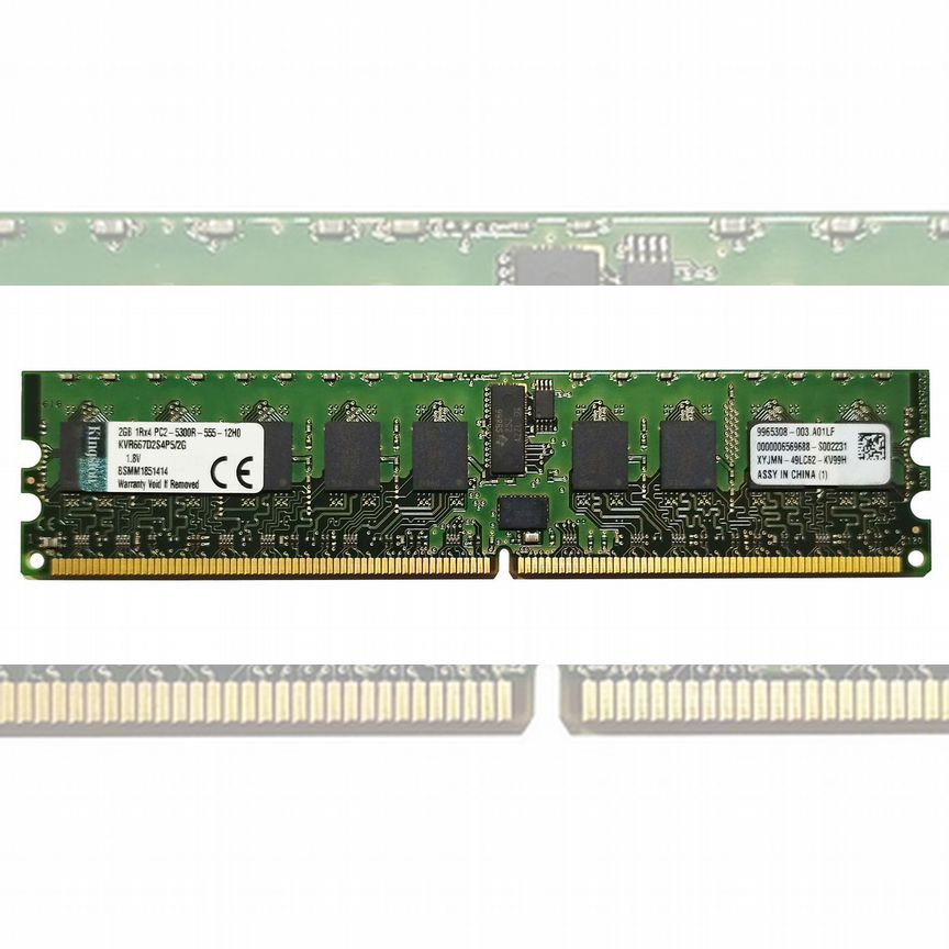 [KVR667D2S4P5/2G] Оперативная Память Kingston 2gb Kvr667d2s4p5/2g