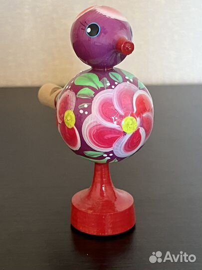 Свисток птица ручная работа