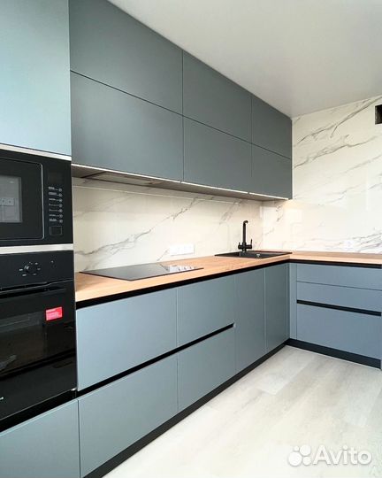 Кухни с подсветкой