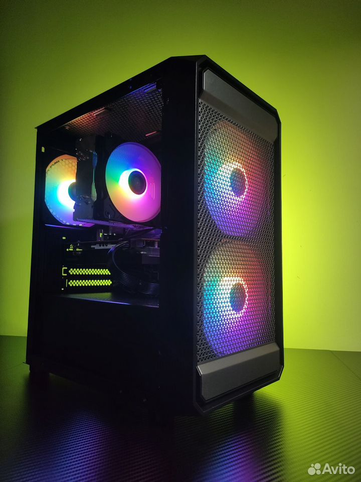 Игровой пк RX 6600 16gb Ryzen 5 5600 Готовый пк купить в Москве по ...