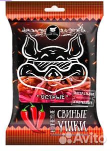 Мясные чипсы ушки уши свиные