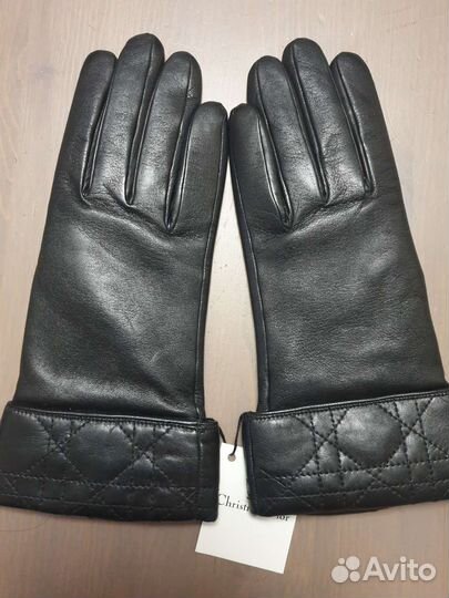 Перчатки женские кожаные Франция