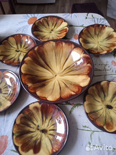 Посуда времен СССР -тарелки, блюда