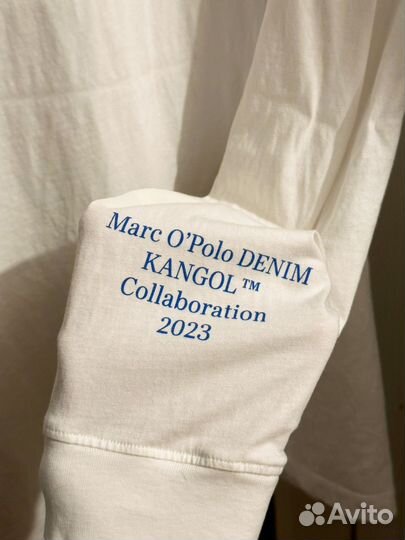 Лонгслив Marc O'Polo denim x kangol