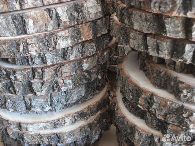 Спилы дерева сухие