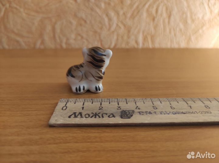 Статуэтка тигренок керамика