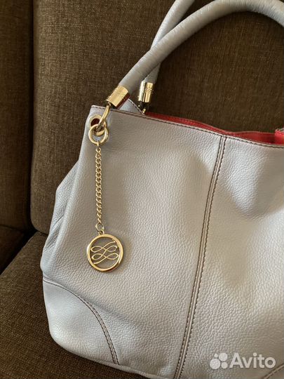 Женская сумка Lancel голубая