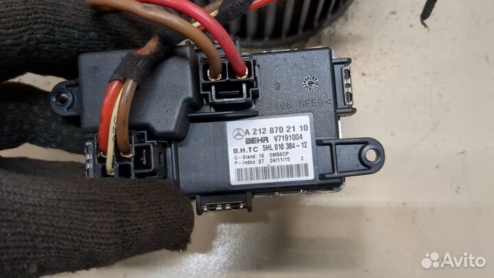 Двигатель отопителя Mercedes E W212