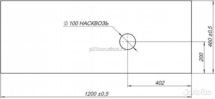 Allen Brau Infinity 1.21014.GR-S Столешница для мебели, графит структ
