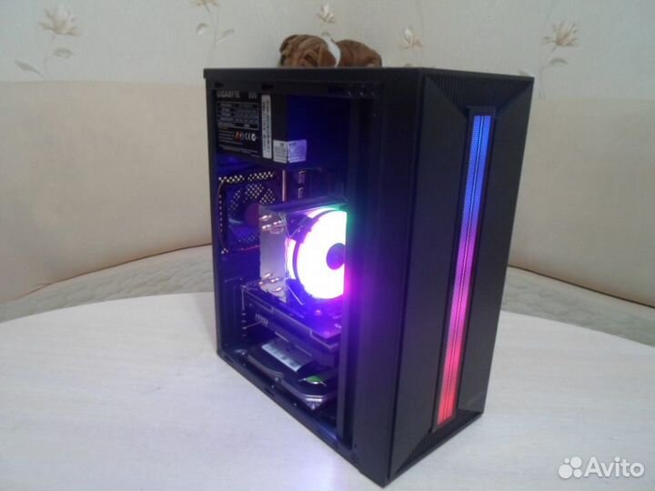 Новый игровой компьютер Е5 2640+GTX 1650 4Gb+16 Gb