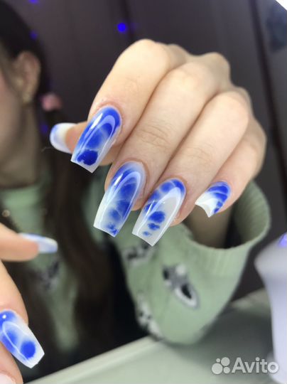 Маникюр,наращивание ногтей (все включено)