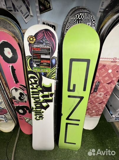 Сноуборды Lib Tech Gnu Roxy DC