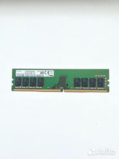 Оперативная память Samsung 1x 8GB DDR4
