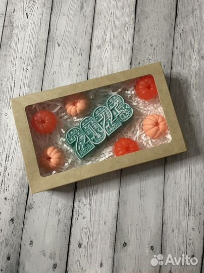 Мыло ручной работы. Подарок на Новый год