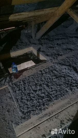 Эковатой утепляем/фасадные работы/сайдинг